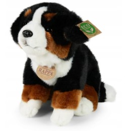 Mascotă câine bernese negru Bernardin 25 cm