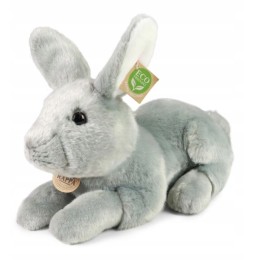 Rappa Królik szary leżący 33 cm maskotka