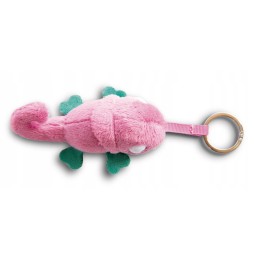 Breloc NICI Cameleon Candymon 8 cm roz