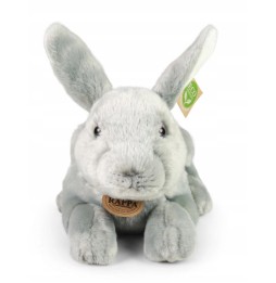 Rappa Królik szary leżący 33 cm maskotka