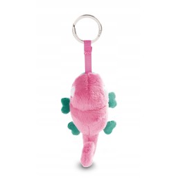 Breloc NICI Cameleon Candymon 8 cm roz