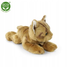 Brown Striped Cat Plush Toy 30 cm