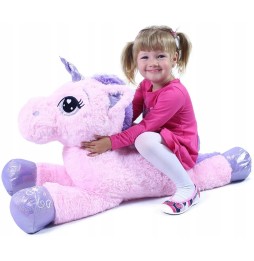 Pink Unicorn Plush Toy 85 cm