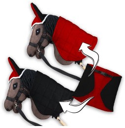 Pătură și urechi Skippi pentru Hobby Horse