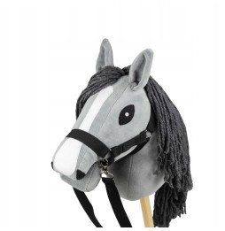 Hobby Horse Skippi - gray stick horse A5