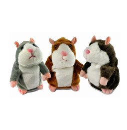 Adorable Talking Hamster Plush Toy