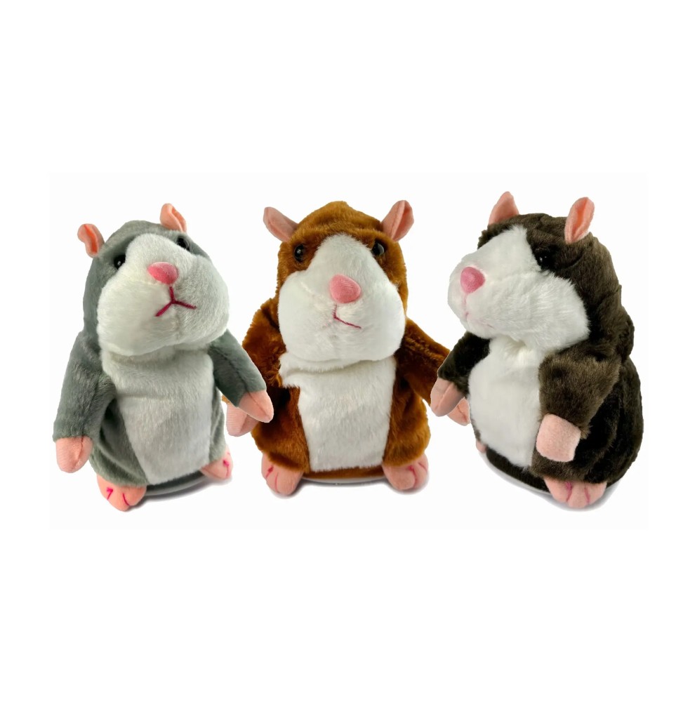 Adorable Talking Hamster Plush Toy