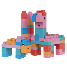 88-Piece Soft Block Set for Kids Over 3