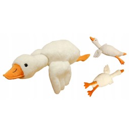 Ruchoma gęś pluszak 70 cm dla dzieci