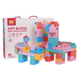 88-Piece Soft Block Set for Kids Over 3