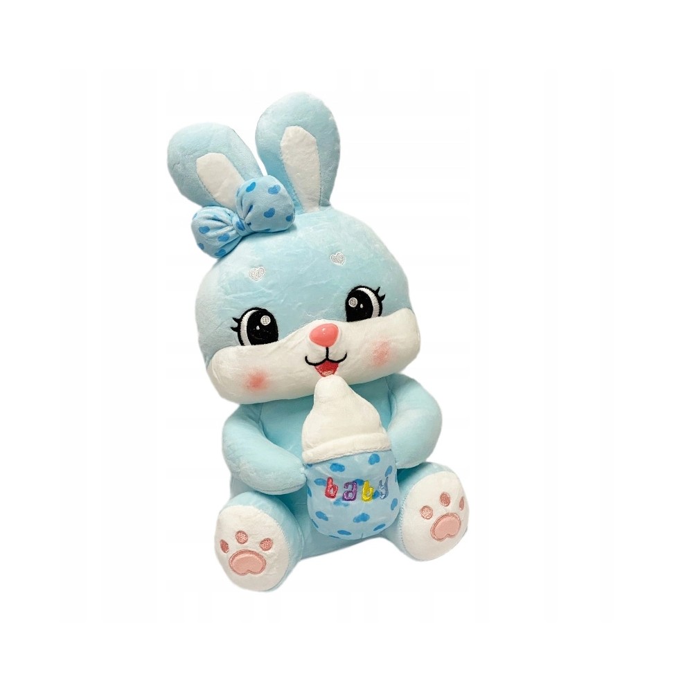 Stuffed Bunny with Bottle 40 cm