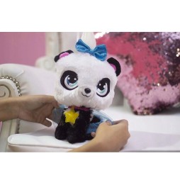 Epee Shimmer Stars Panda - plush toy with wand