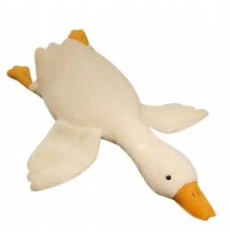 Ruchoma gęś pluszak 70 cm dla dzieci