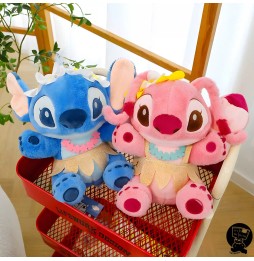 Stitch jucărie de pluș 30cm cu autocolante