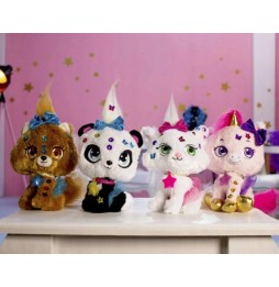 Epee Shimmer Stars Panda - plush toy with wand