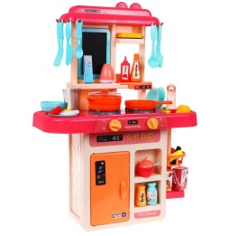 Pink Kitchen with Dining Area for Kids