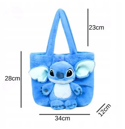 Plush Stitch Shoulder Bag