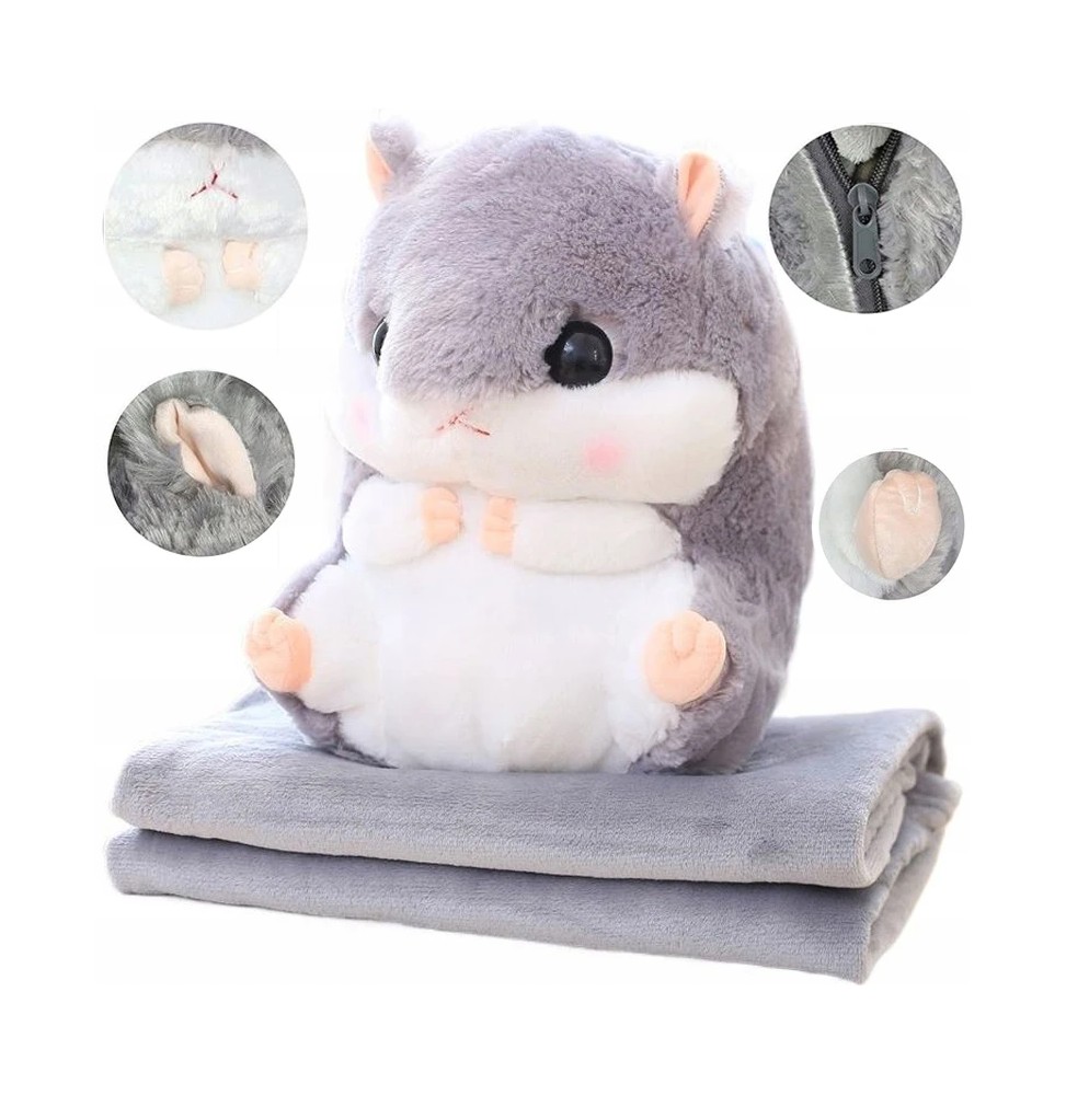 3-in-1 Plush Hamster Gift