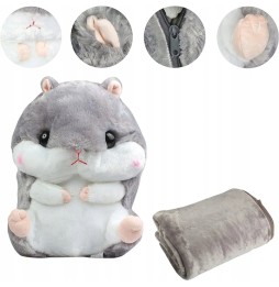 3-in-1 Plush Hamster Gift