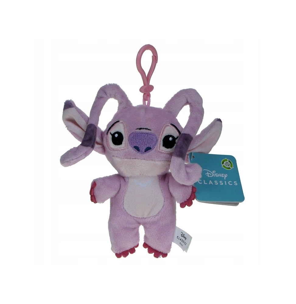 Lilo and Stitch - mini plush keychain Angel 14cm