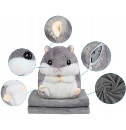 3-in-1 Plush Hamster Gift