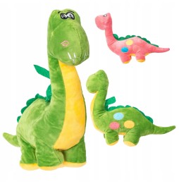 Plush Dinosaur with Dots for Kids