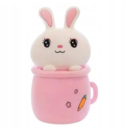 Plush Bunny in Cup for Kids