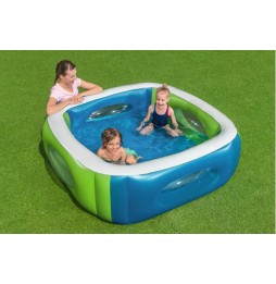 Inflatable Kids Pool with Viewing Windows BESTWAY