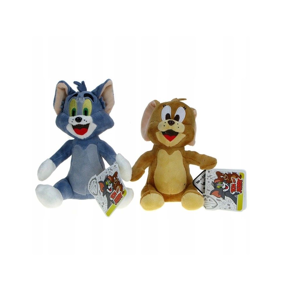 Tom and Jerry plush toy set - cat and mouse