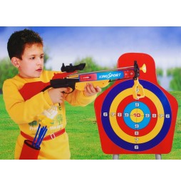 Large Crossbow Set for Kids with Target and Bolts