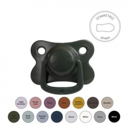 Filibabba Silicone Pacifiers 2 pcs. 6m+ Dark Green