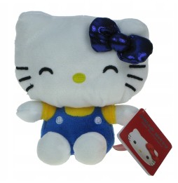 Hello Kitty - maskotka 16cm granatowa