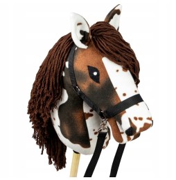 Skippi Hobby Horse tarantowaty - alb și maro