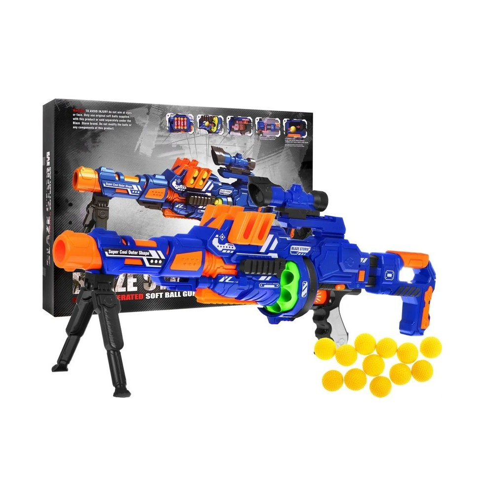 Modular Toy Gun for Kids Blaze Storm 8+ Foam Balls