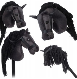 Interactive Horse Head on a Stick 65cm