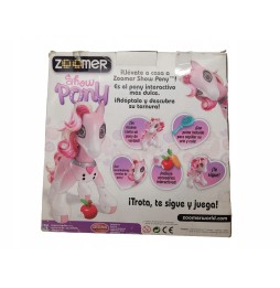 Interactive Plush Pony Zoomer