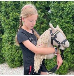 Hobby Horse Bella A3 bej închis cu accesorii