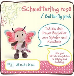 Nici Soft Toy Butterfly 25 cm - Colorful Toy