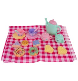 Picnic Set for Kids with Basket and Accessories