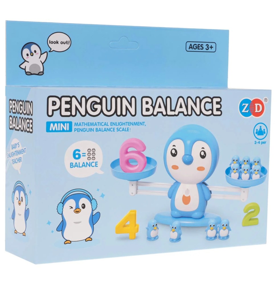 Joc de îndemânare pinguin pentru copii