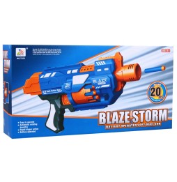 Electric Blaze Storm Gun for Kids with Foam Bullets