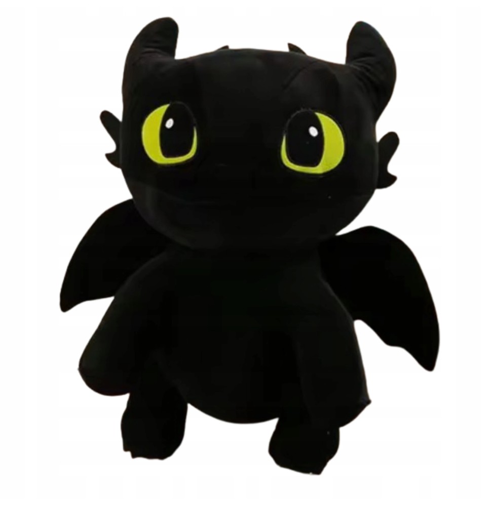 Night Fury Plush Toy Toothless 60 cm