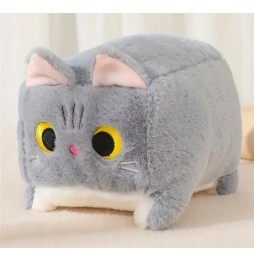 Plush Square Cat 25 cm