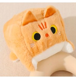 Plush Square Cat 25 cm