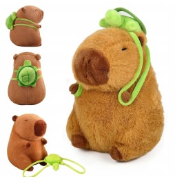 Pluszowa kapibara Michu 30 cm z plecakiem