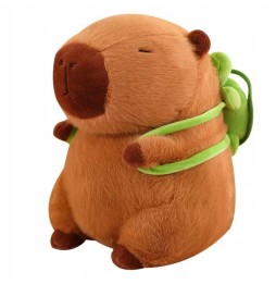 Pluszowa kapibara Michu 30 cm z plecakiem