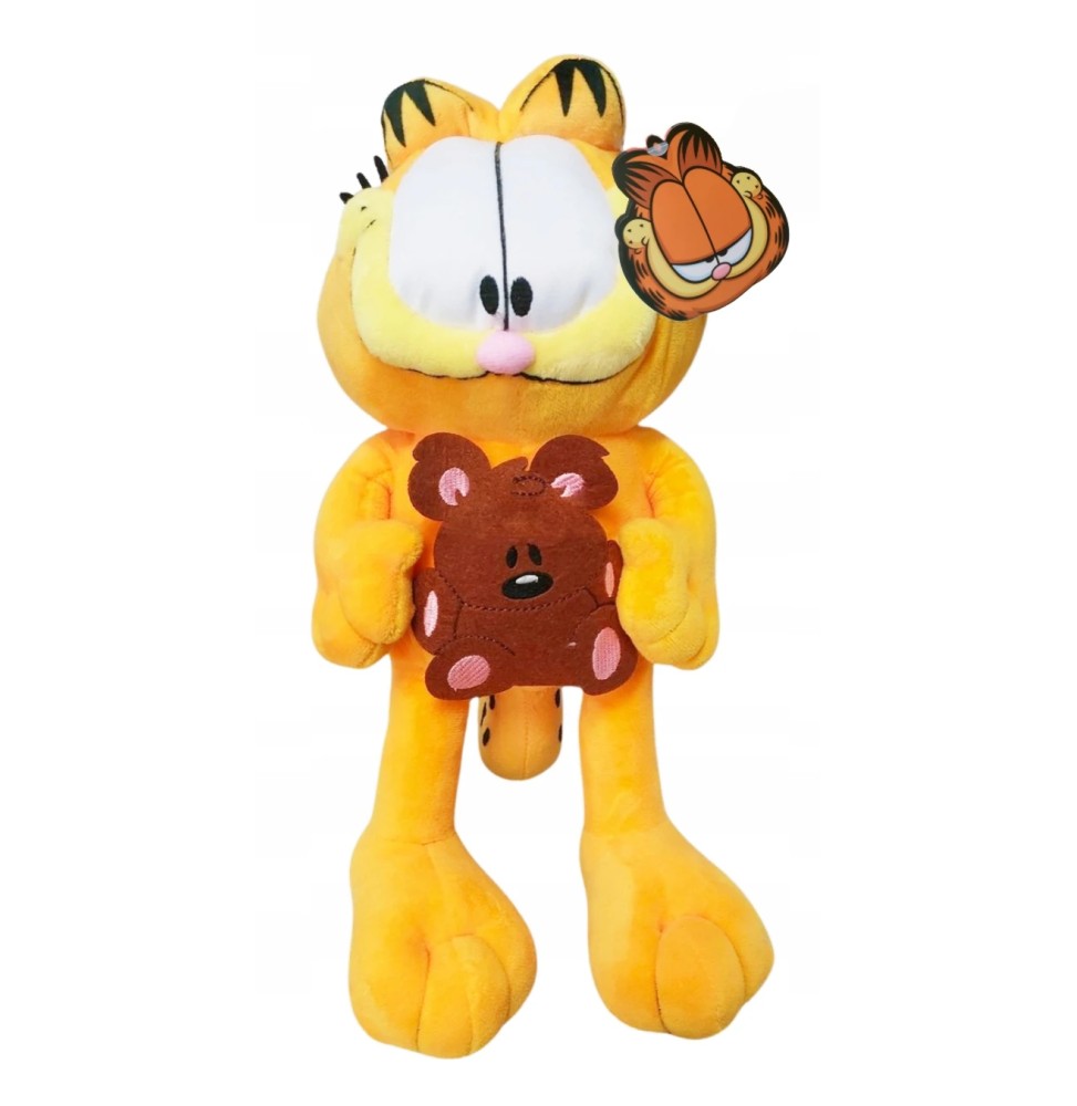 Jucărie Garfield cu Ursuleț 35 cm