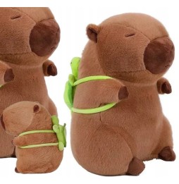 Pluszowa kapibara Michu 30 cm z plecakiem