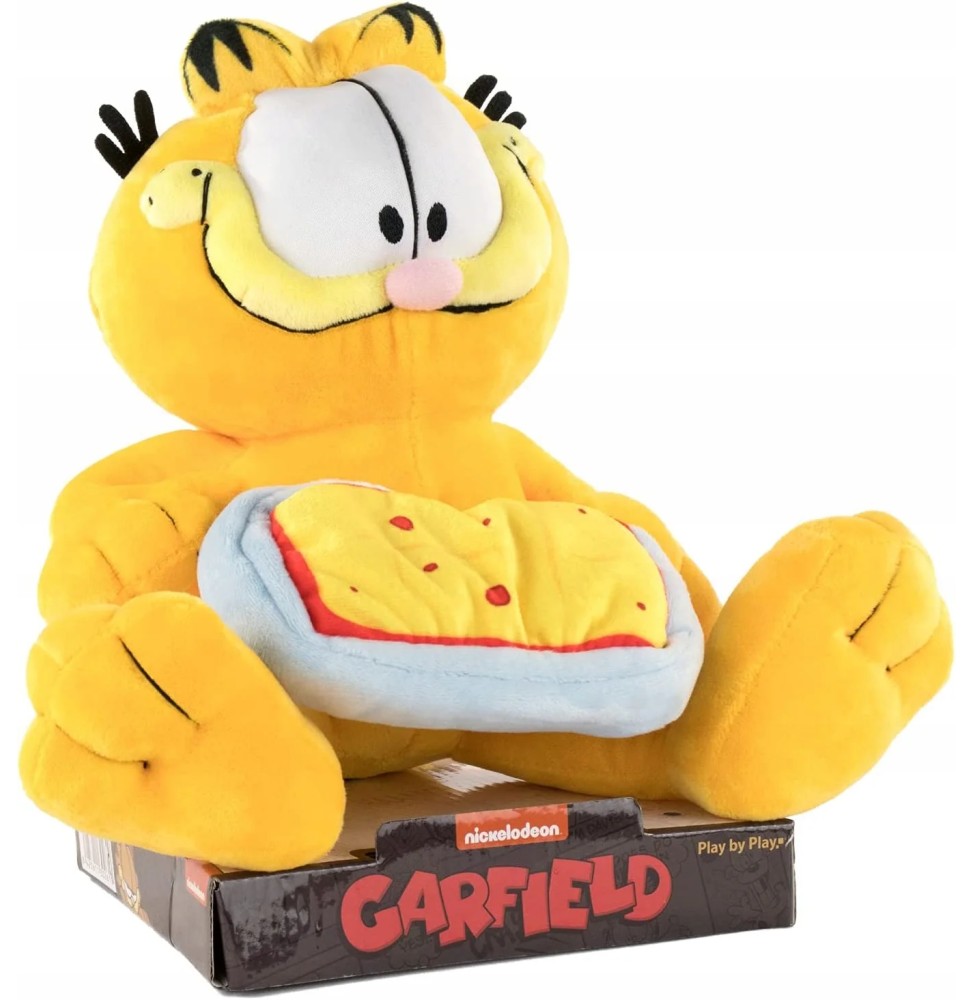 Garfield z lasagną 23 cm pluszowa maskotka