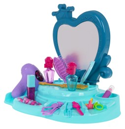 Kids Blue Vanity Set with Beauty Fashion Accessories